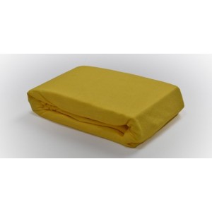 Stanex Froté napínací prostěradlo žluté 160x200